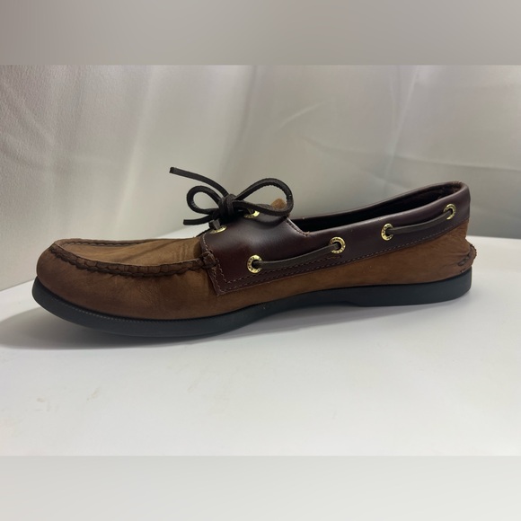 Men’s Sperry Top Sider Boat Shoe Original Authentic Size 11.5 Brown - Picture 3 of 13